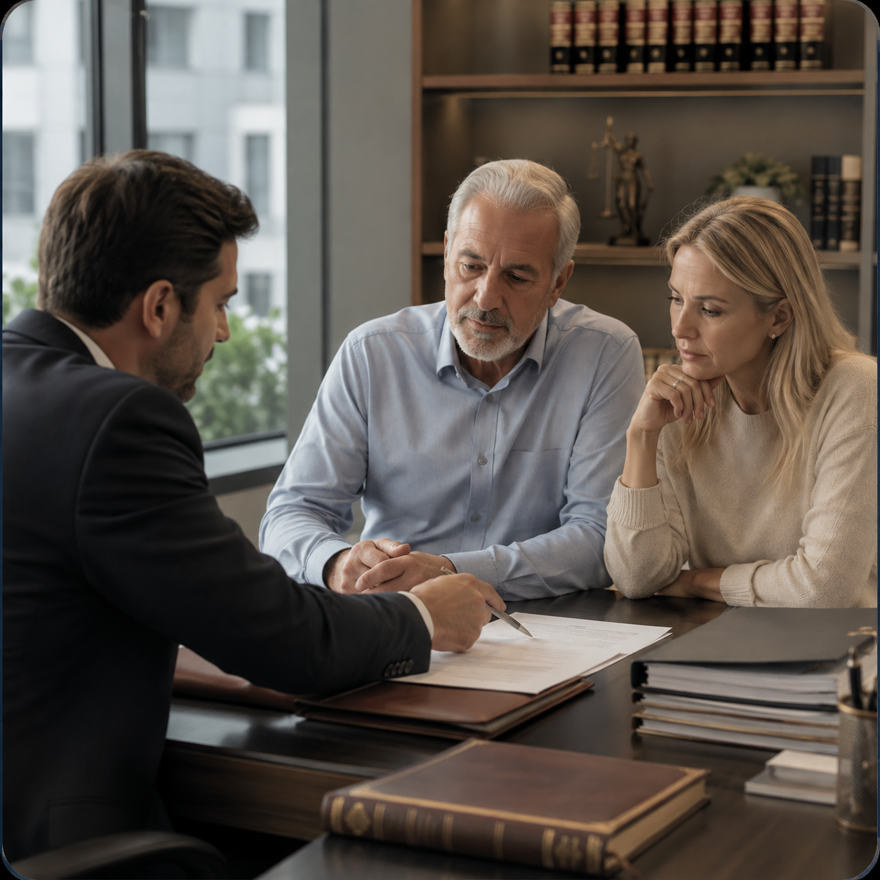 Abogados de Equidad Jurídica RP durante una consulta sobre sucesiones en Colombia