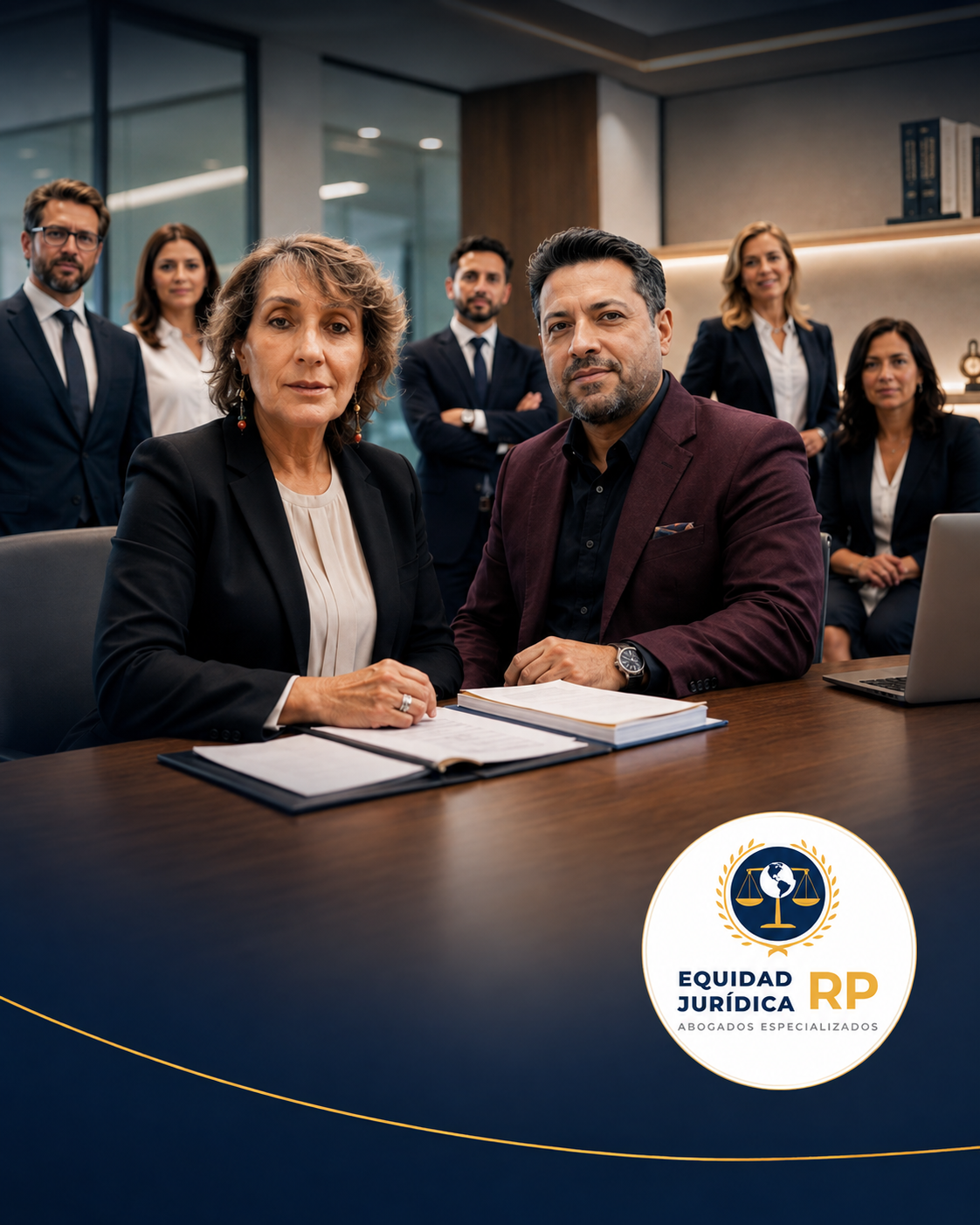 Equipo de abogados de Equidad Jurídica RP en Bogotá