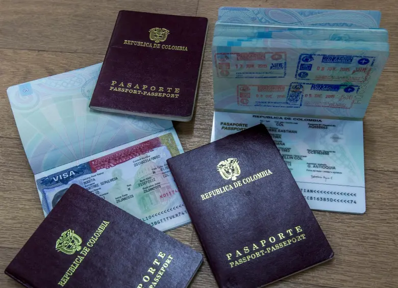 tipos de visa en Colombia